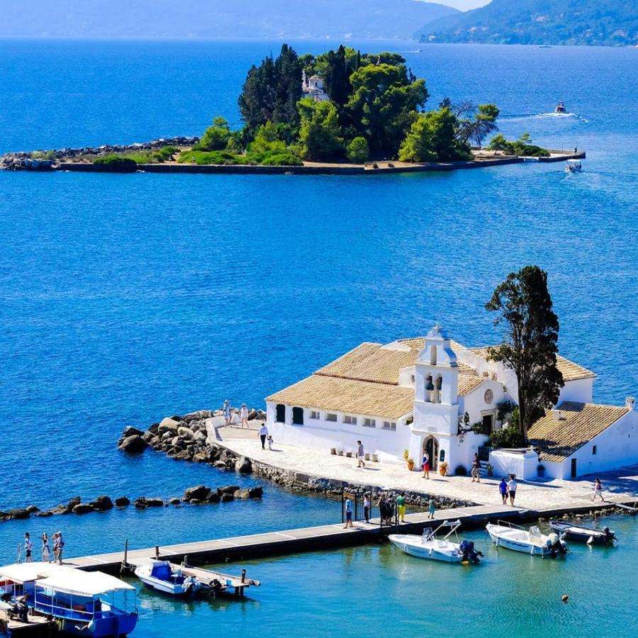Kanálion Spiros Corfu Apartment מראה חיצוני תמונה